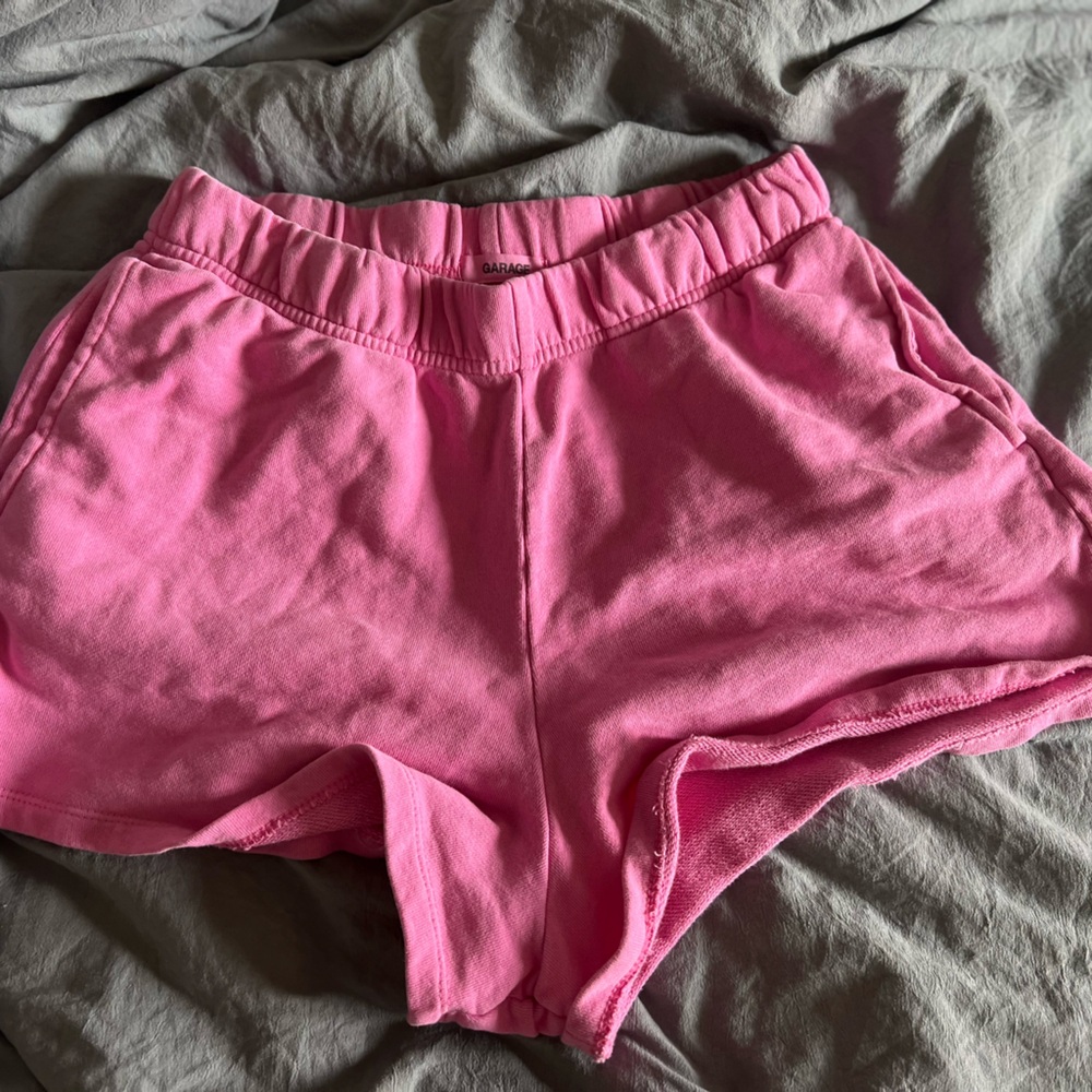 garage sweat shorts